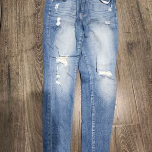 KanCan Light Blue Distressed Skinny Jeans